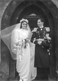 Hochzeit von Ursula und Friedrich Cardinal am 7. April 1941