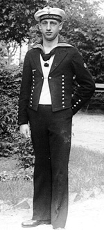 Hans Luchs during basic training 1935