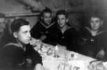 Weihnachtsfeier 1940 an Bord der Bismarck