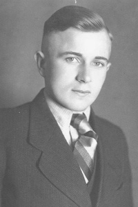 Rudi Kaczmarek mit 16 Jahren