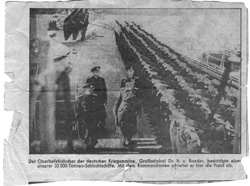 Erich Raeder an Bord der Bismarck
