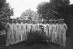 Gerhard Oesper (rechts) 1935 als Rekrut in Swinemünde