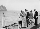 Maurische und Franco-Putschistische Besucher an Bord