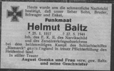 Todesanzeige