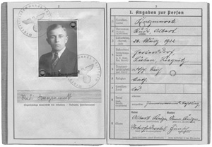 Wehrpass von Rudi Kaczmarek